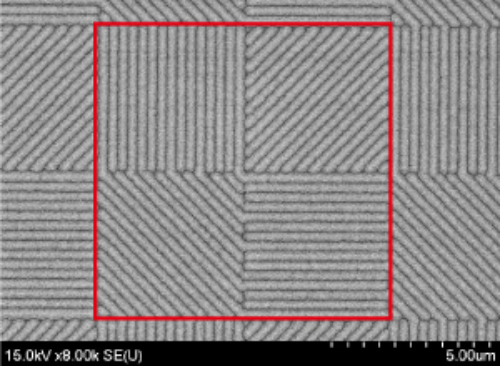 Polarization camera image